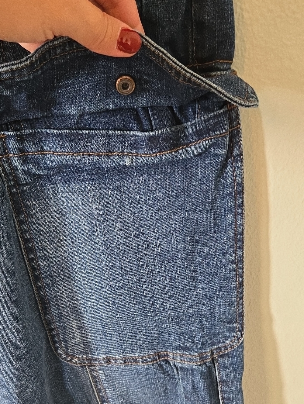 Democracy | Ab Solution Cargo Wide Leg Jeans Size 10 - Picture 10 of 12